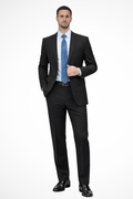 Luca Varn | Men's Tailored Black Business Suit