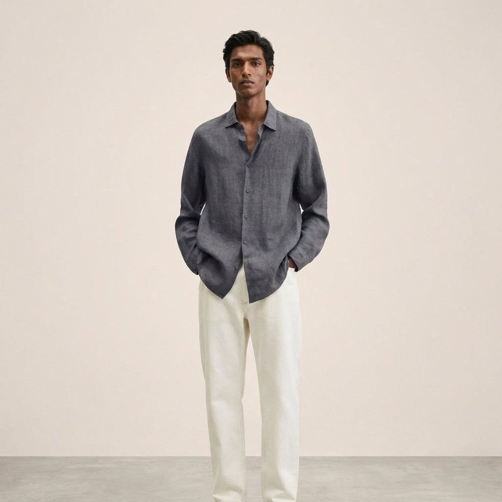 Alaric Brine | Men's Classic Fit Linen Shirt