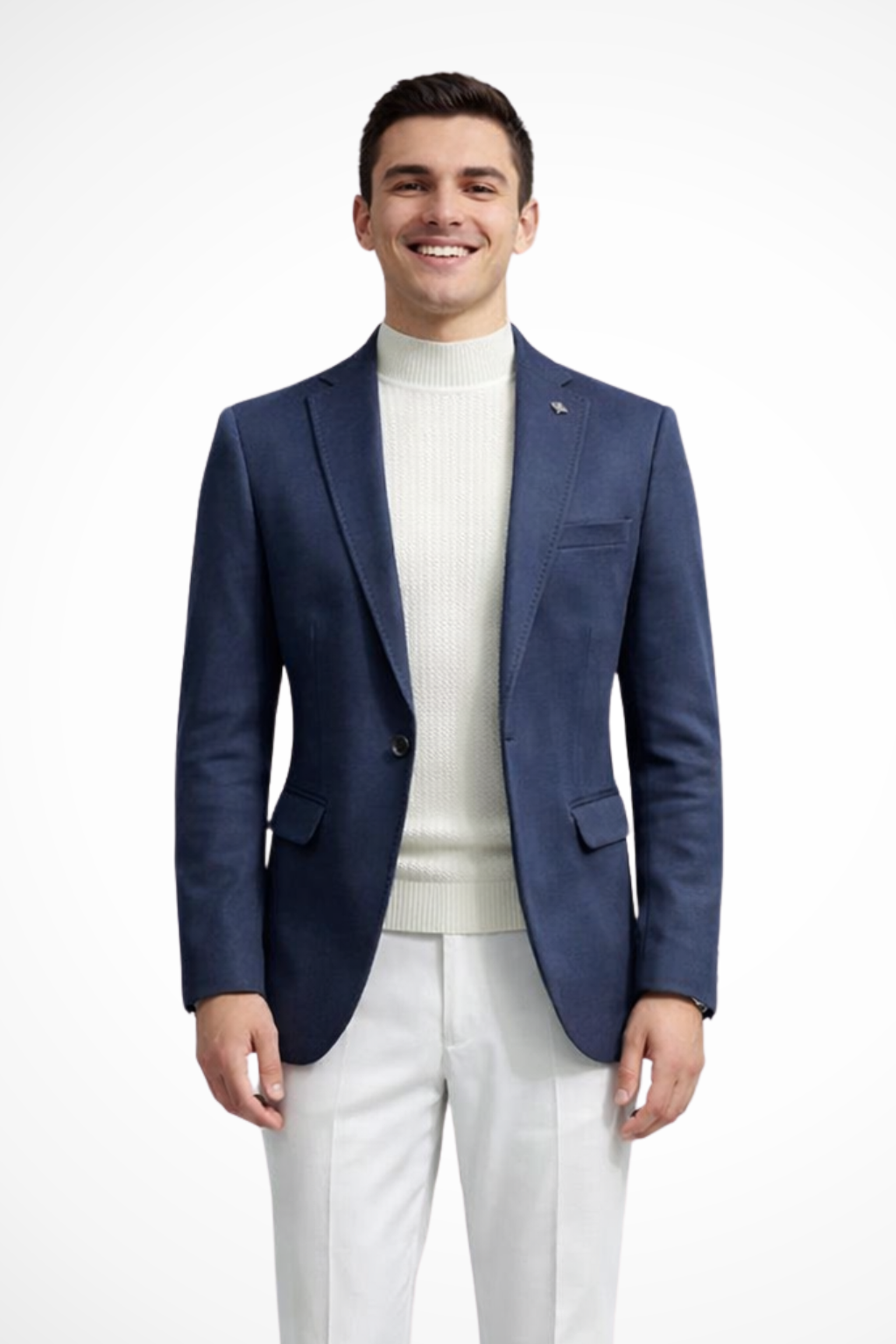 Lucien Varo | Men's Tailored Textured Blazer
