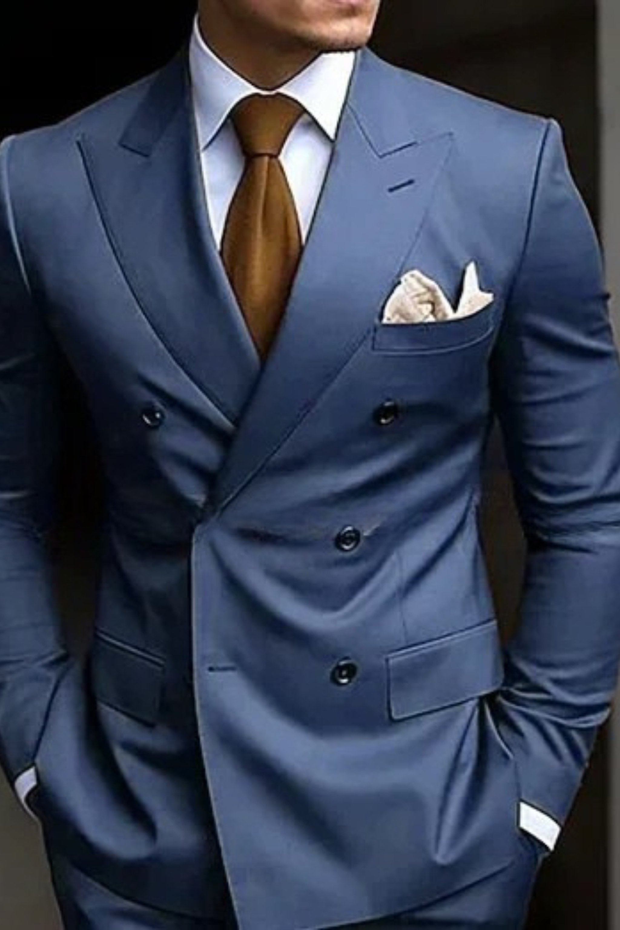 Romain Kest | Men's Double Breasted Suit Jacket