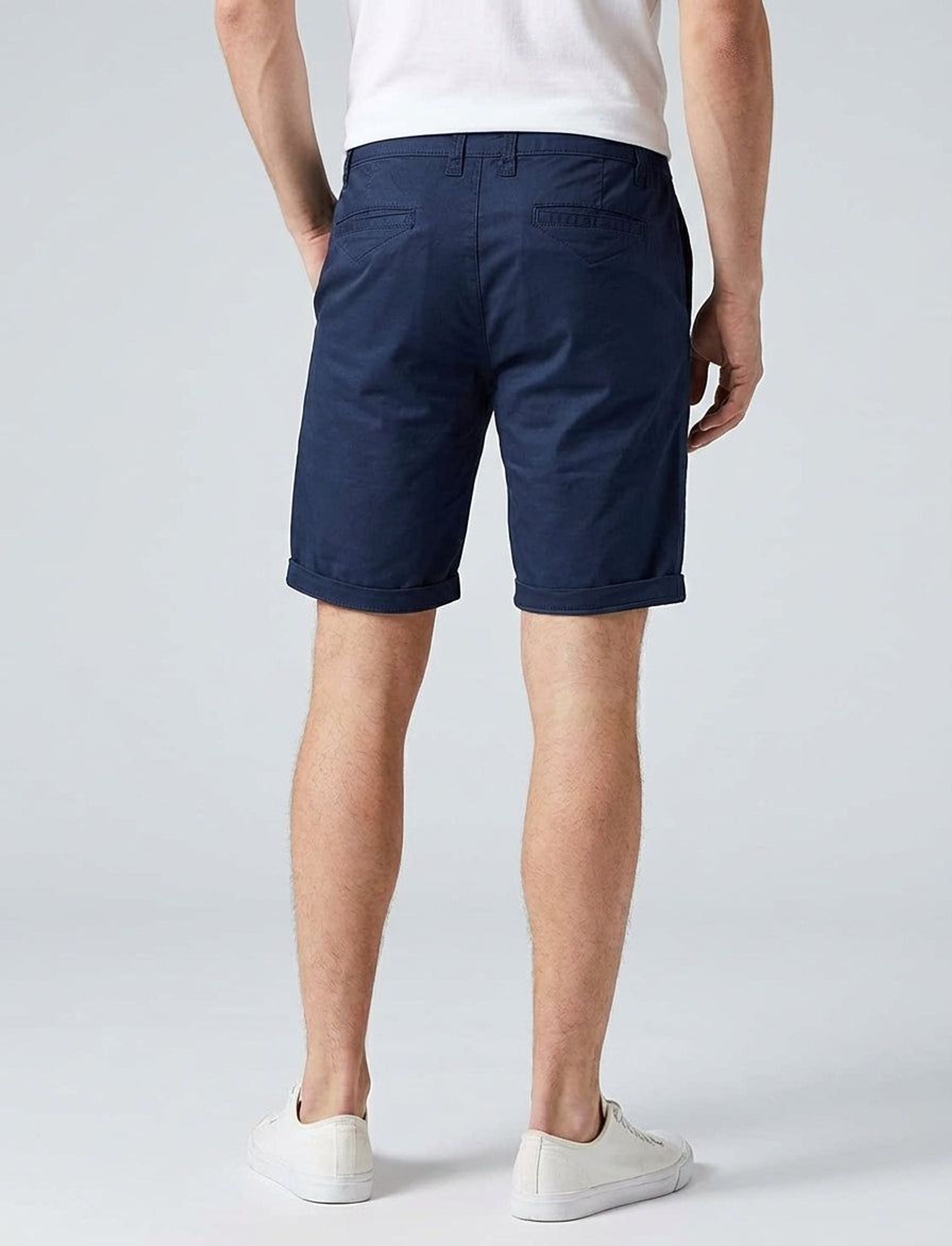 Luca Brix | Men's Elastic Waist Casual Shorts