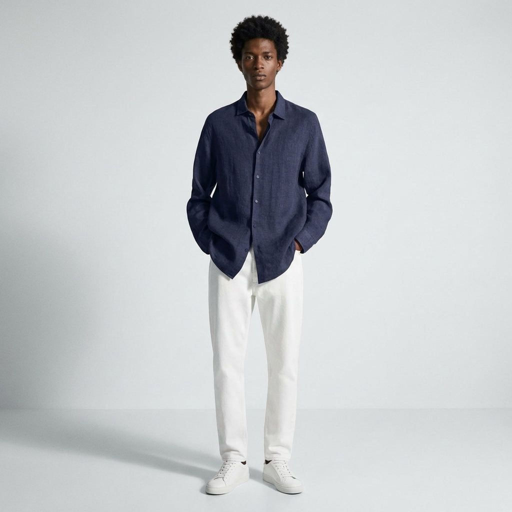 Alaric Brine | Men's Classic Fit Linen Shirt