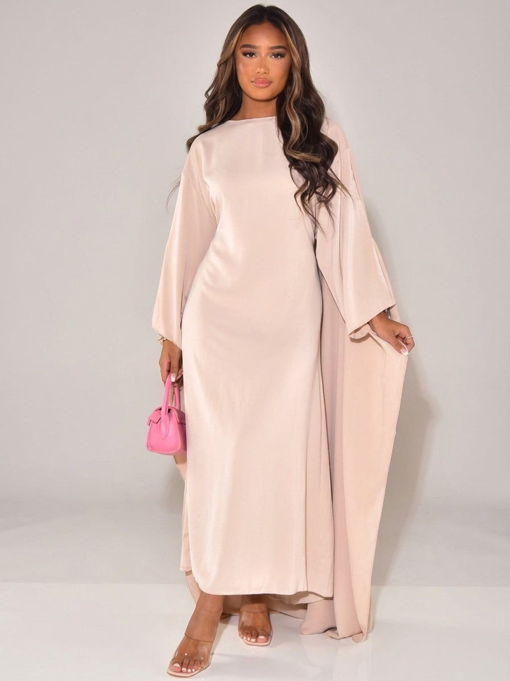 Celeste Varn | Women's Flared Sleeve Evening Dress