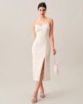 Elena Varo | Women's Wave Textured Midi Dress