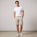 Luca Brix | Men's Elastic Waist Casual Shorts