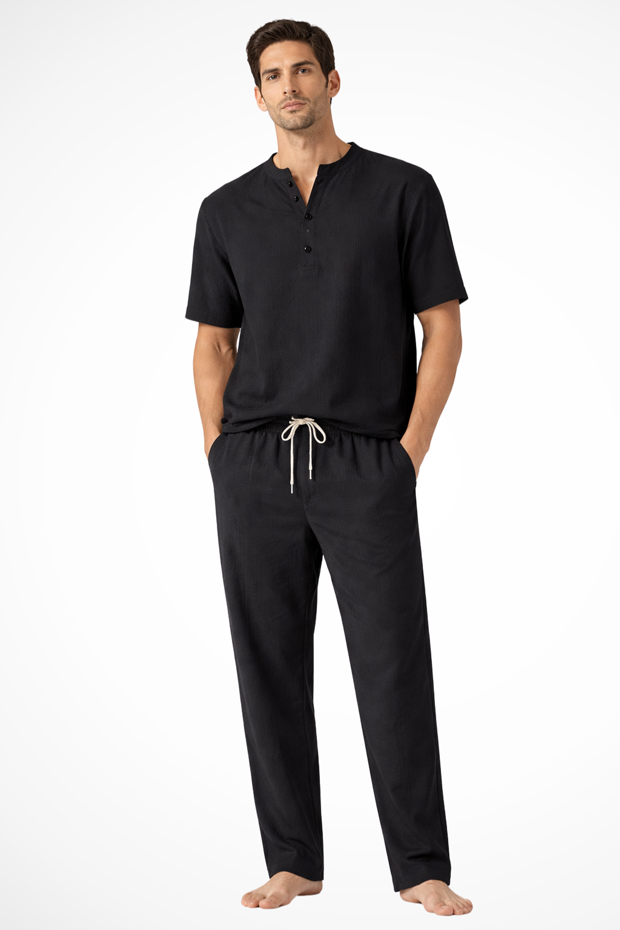 Lucien Vant | Men's Cotton Linen Casual Set