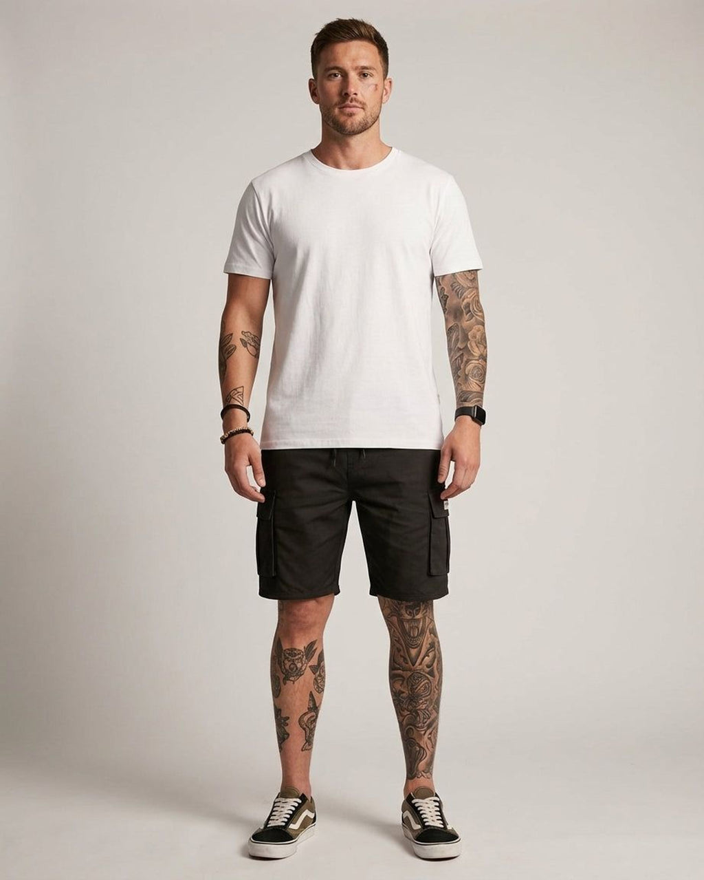 Rafael Drax | Men's Cargo Shorts with Pockets