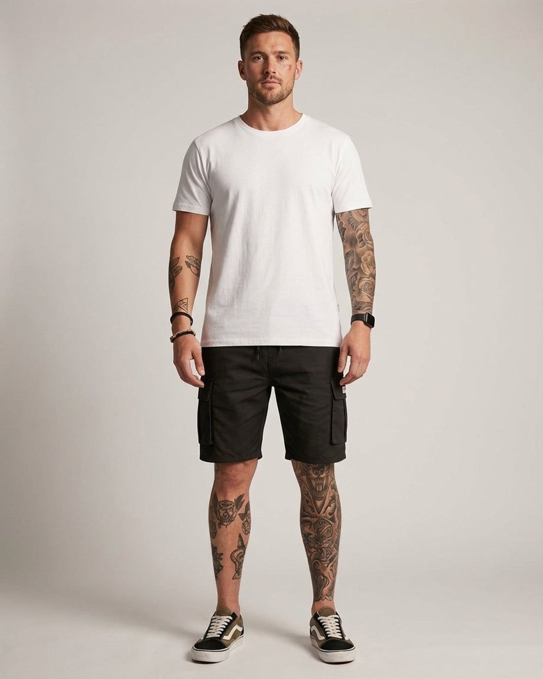 Rafael Drax | Men's Cargo Shorts with Pockets