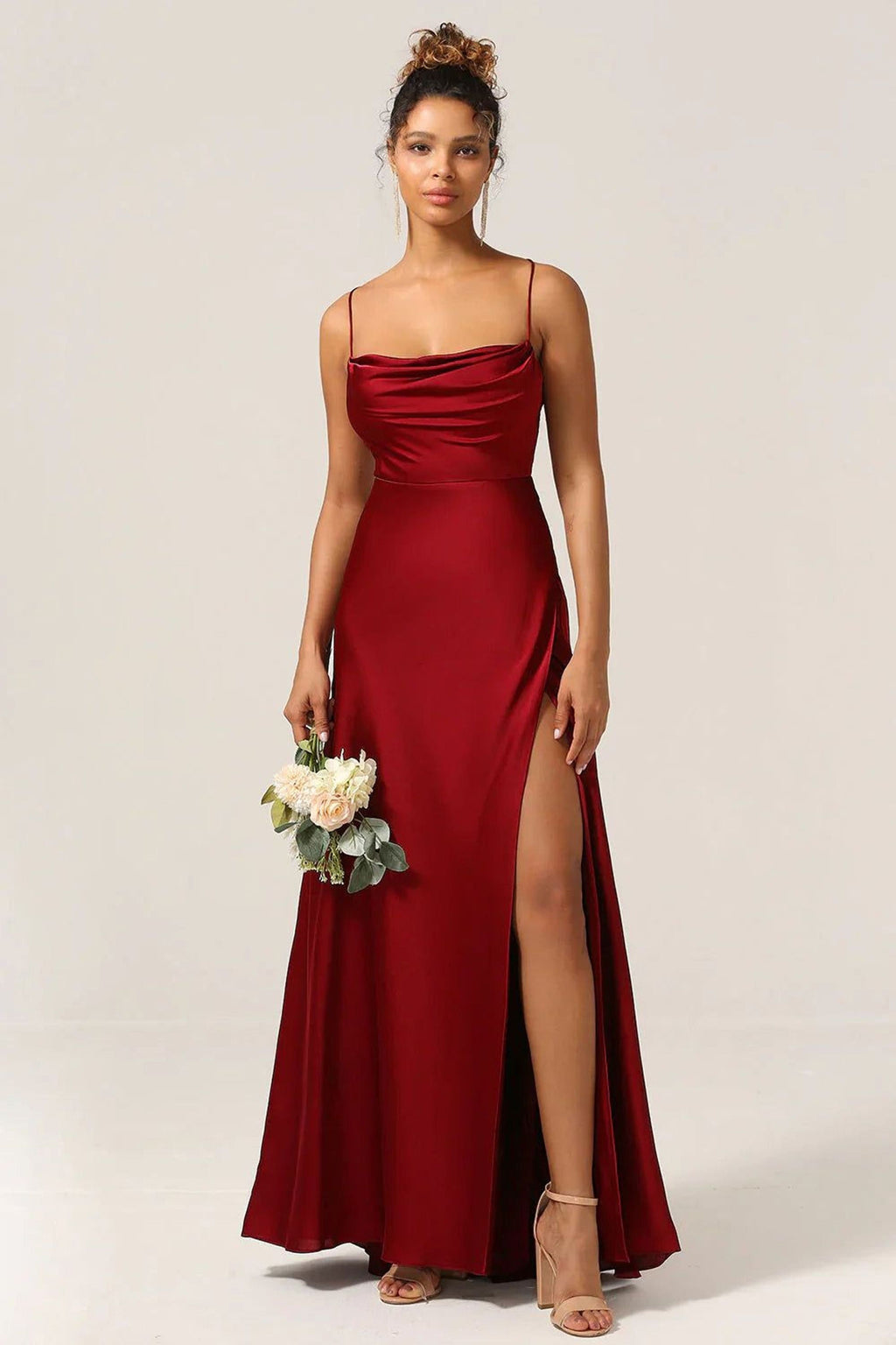 Clara Voss | Women's Sleeveless Flowy Maxi Dress