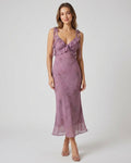 Elodie Vex | Women's A-Line Floral Midi Dress