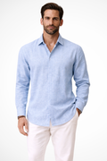 Lucien Brack | Men's Long Sleeve Casual Shirt in Grey