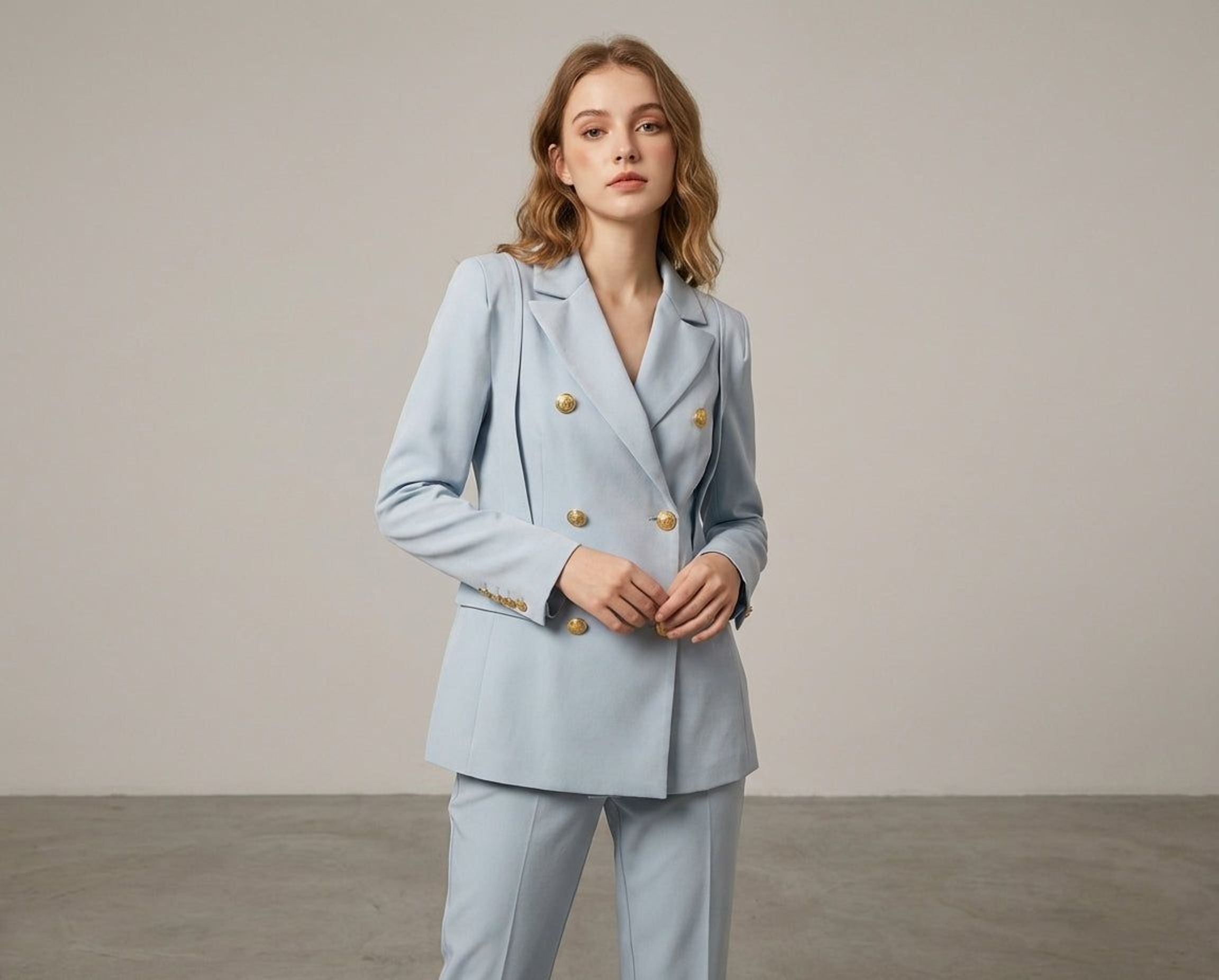 Elara Voss | Women's Cape Blazer Mini Dress