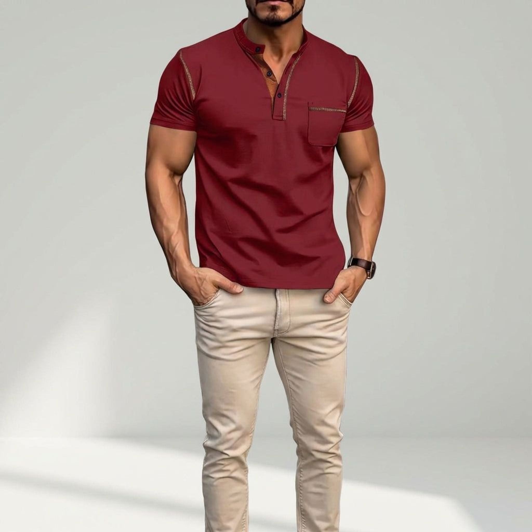 Elias Vorn | Men's Classic Fit Polo Shirt