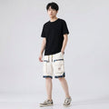 Eliot Brix | Men's Cargo Shorts with Zip Pockets