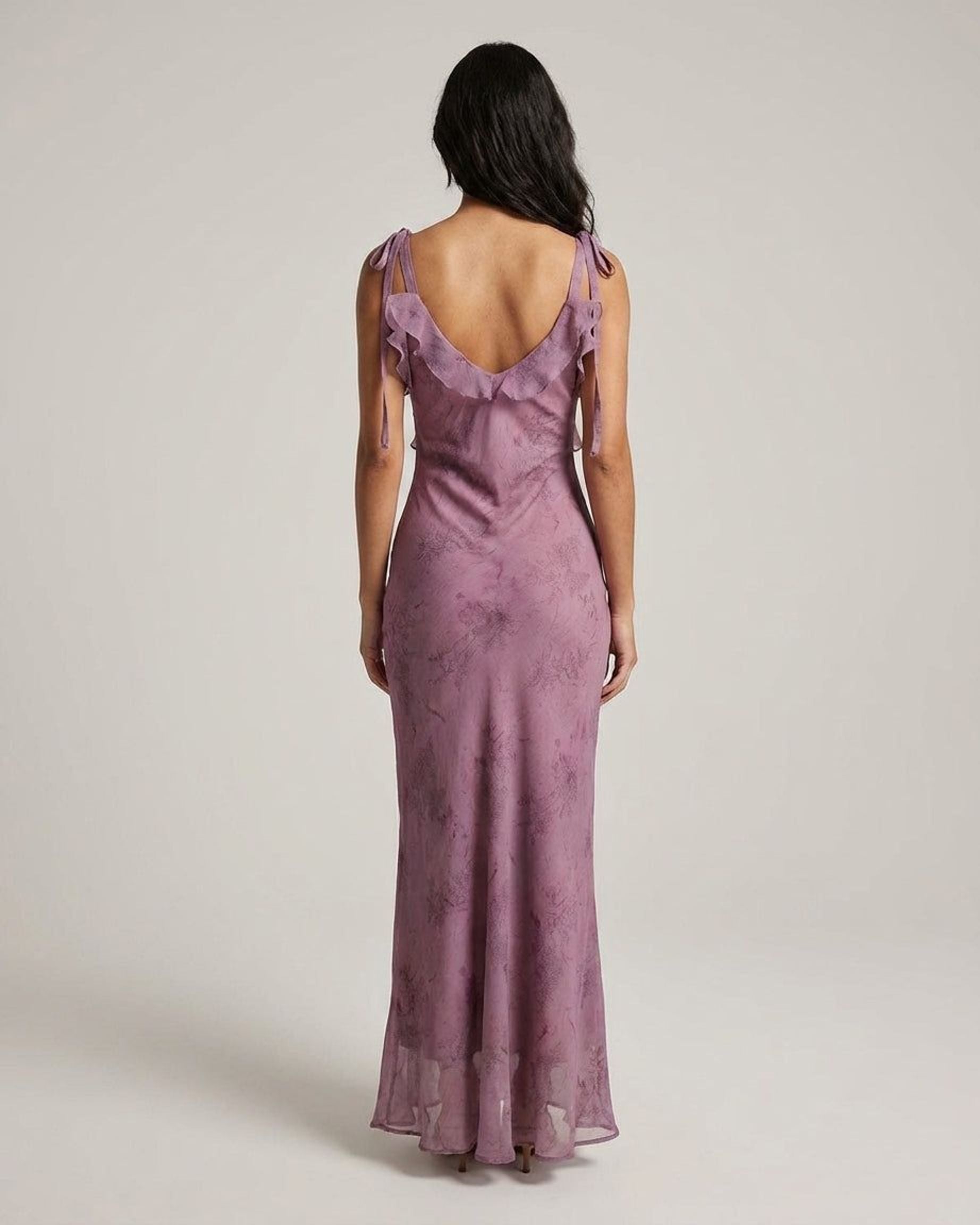 Elodie Vex | Women's A-Line Floral Midi Dress
