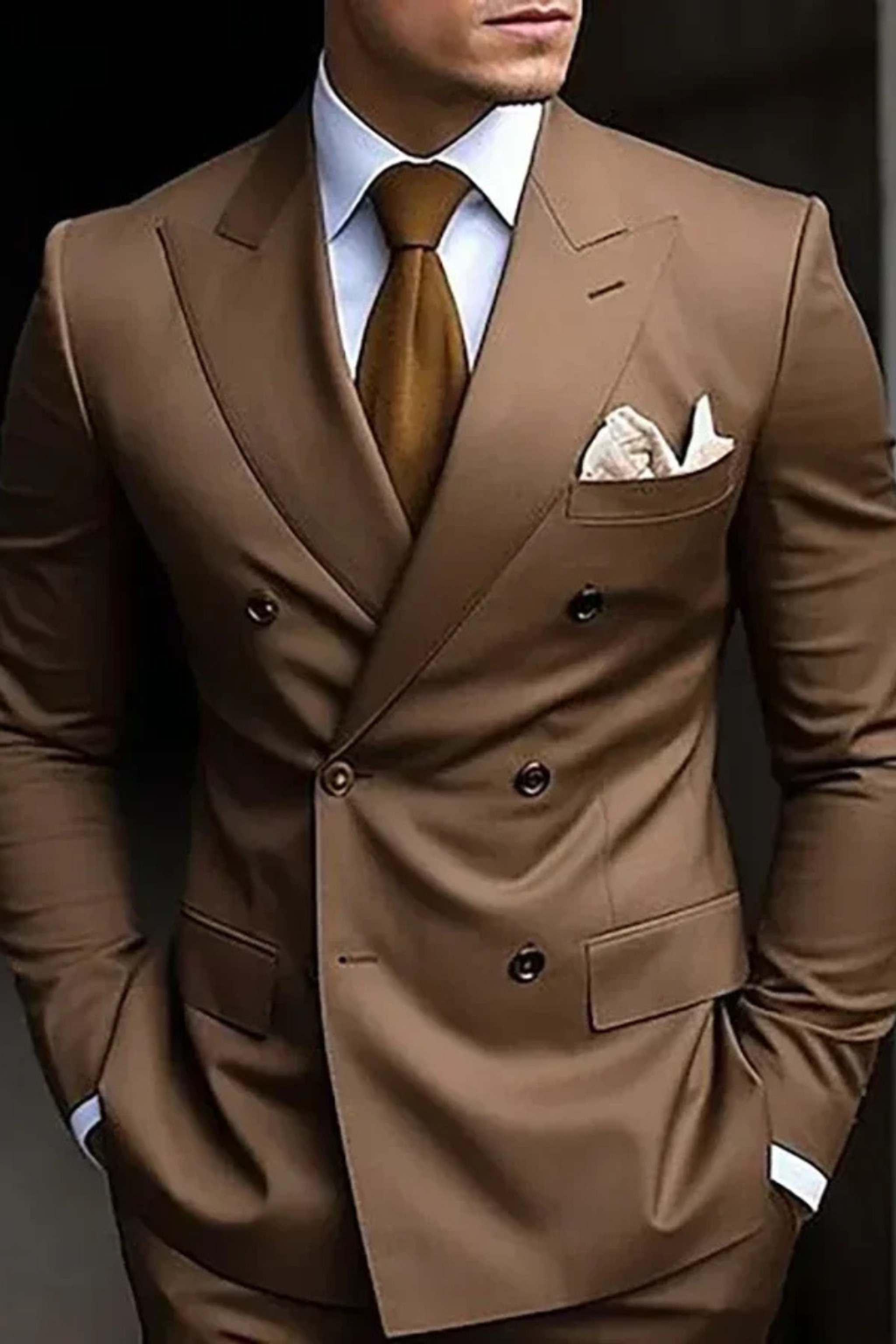 Romain Kest | Men's Double Breasted Suit Jacket