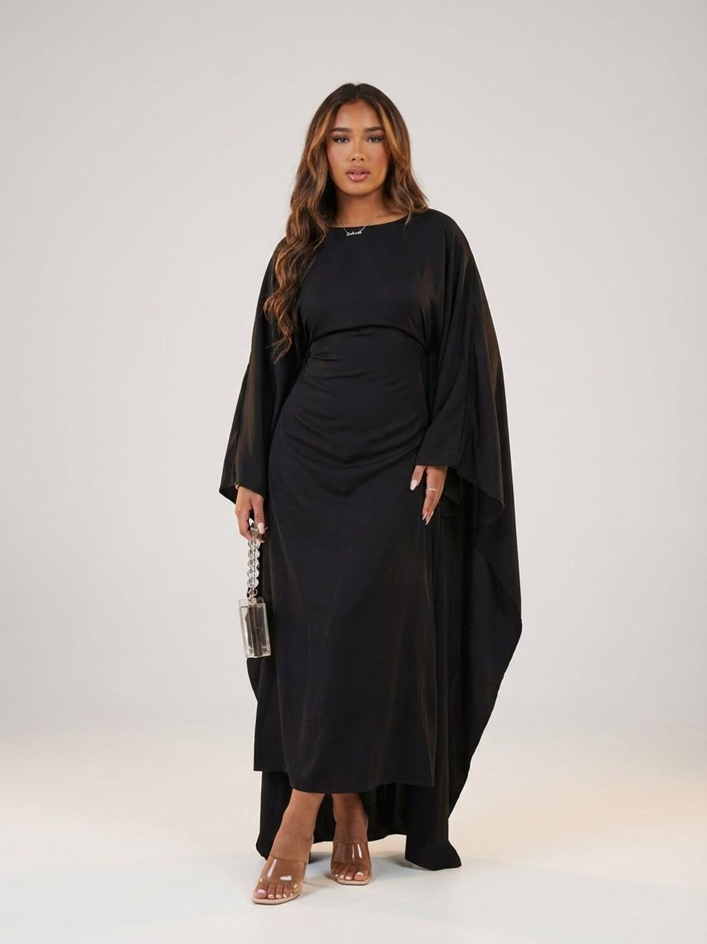 Celeste Varn | Women's Flared Sleeve Evening Dress