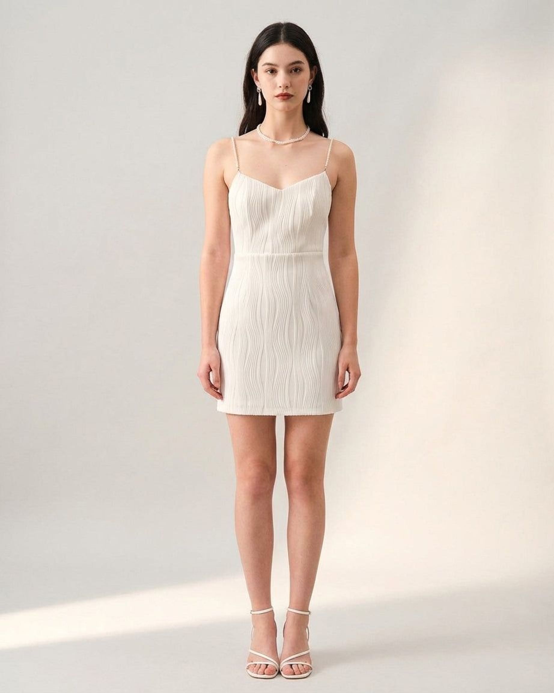 Elena Varo | Women's Wave Textured Midi Dress