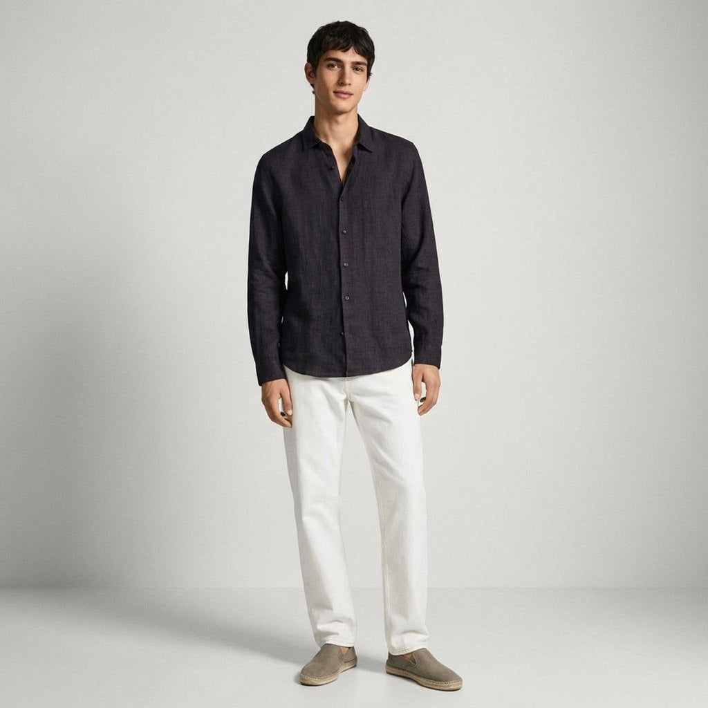 Alaric Brine | Men's Classic Fit Linen Shirt