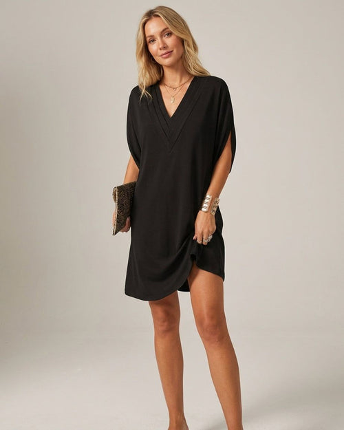 Amélie Vant | Women's Elegant Split Sleeve Dress