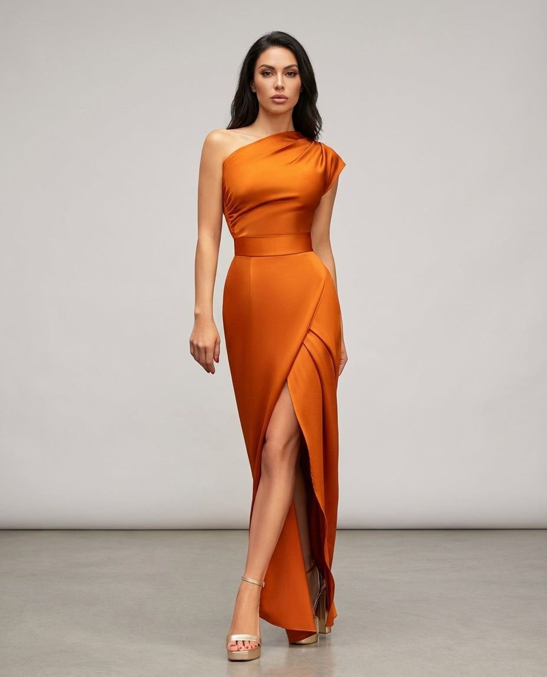 Elodie Varn | Women's Asymmetrical Evening Gown