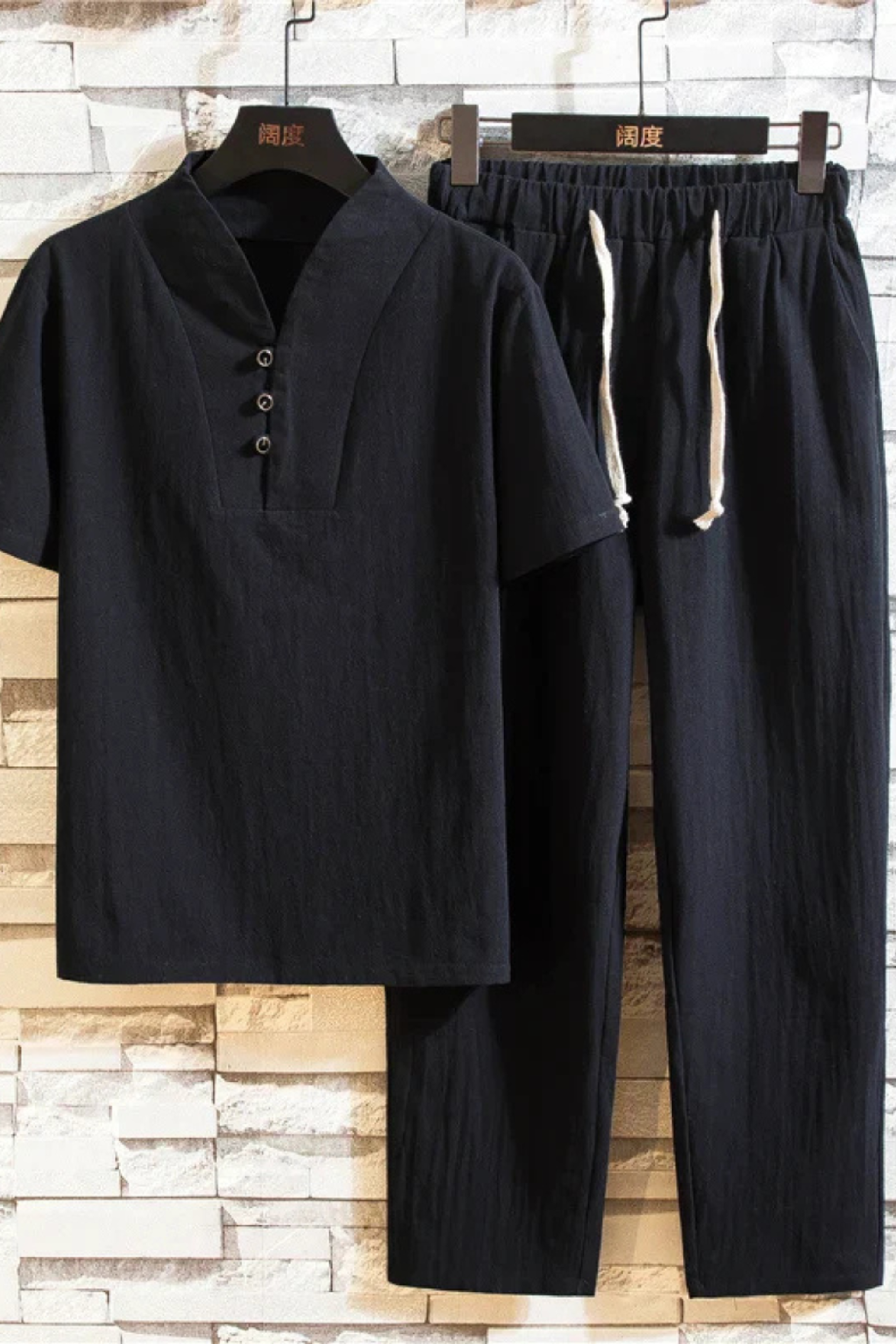 Lucien Vant | Men's Cotton Linen Casual Set