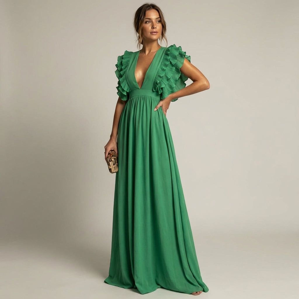 Amélie Voss | Women's Elegant Long Maxi Evening Dress