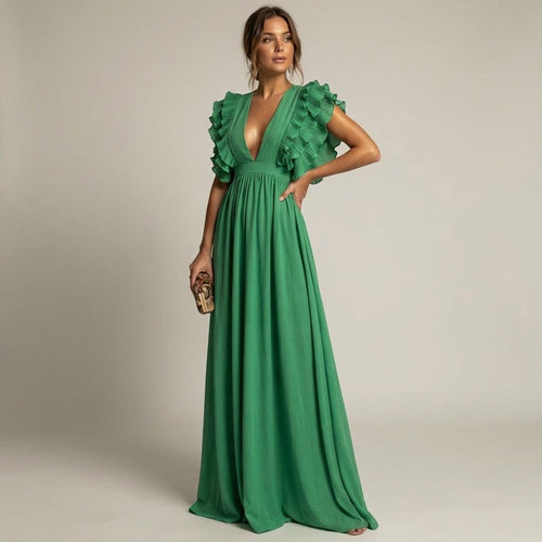 Amélie Voss | Women's Elegant Long Maxi Evening Dress