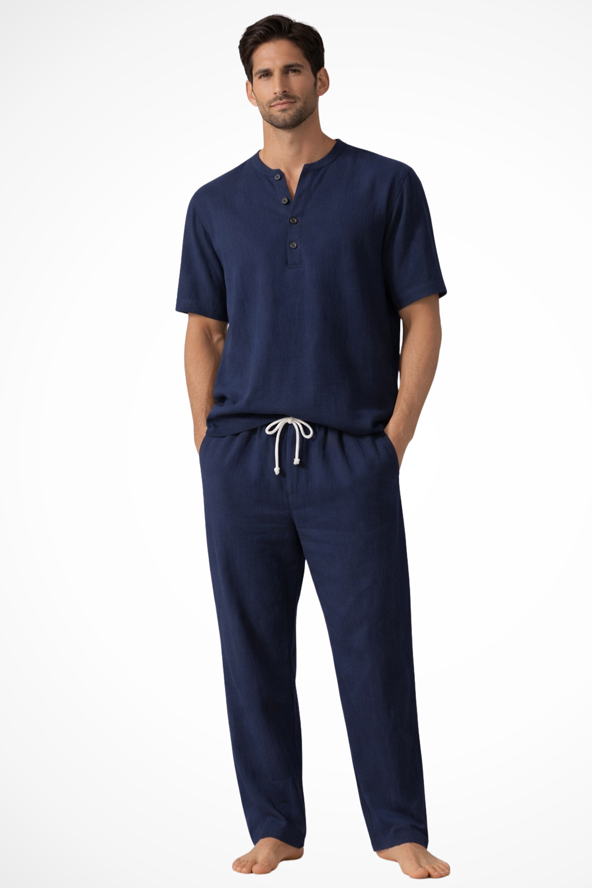Lucien Vant | Men's Cotton Linen Casual Set