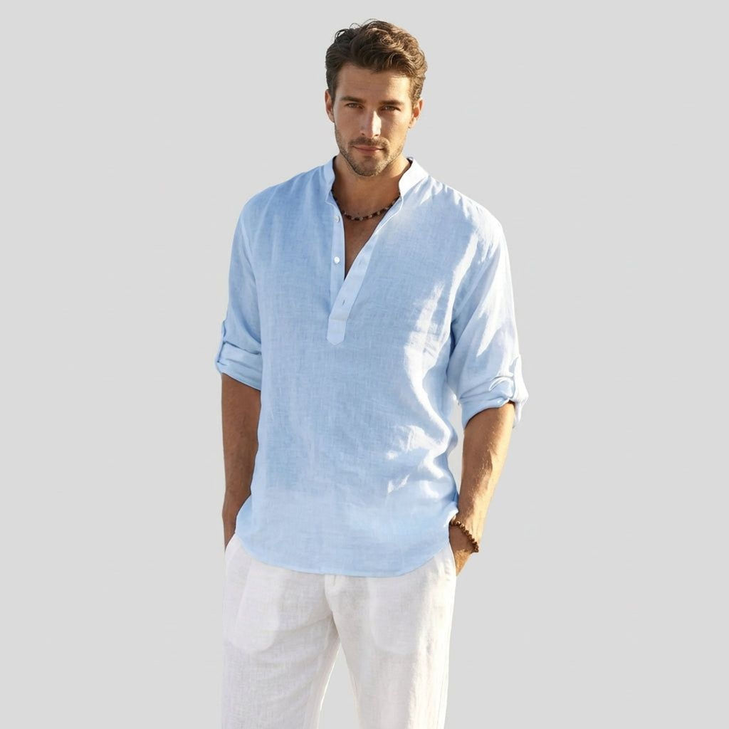 Lucien Kress | Men's Lightweight Breathable Dress Shirt