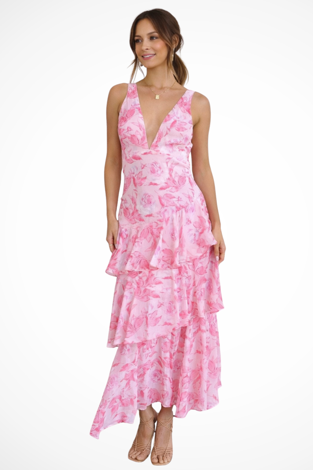 Elodie Vance | Women's Elegant Spring Maxi Dress