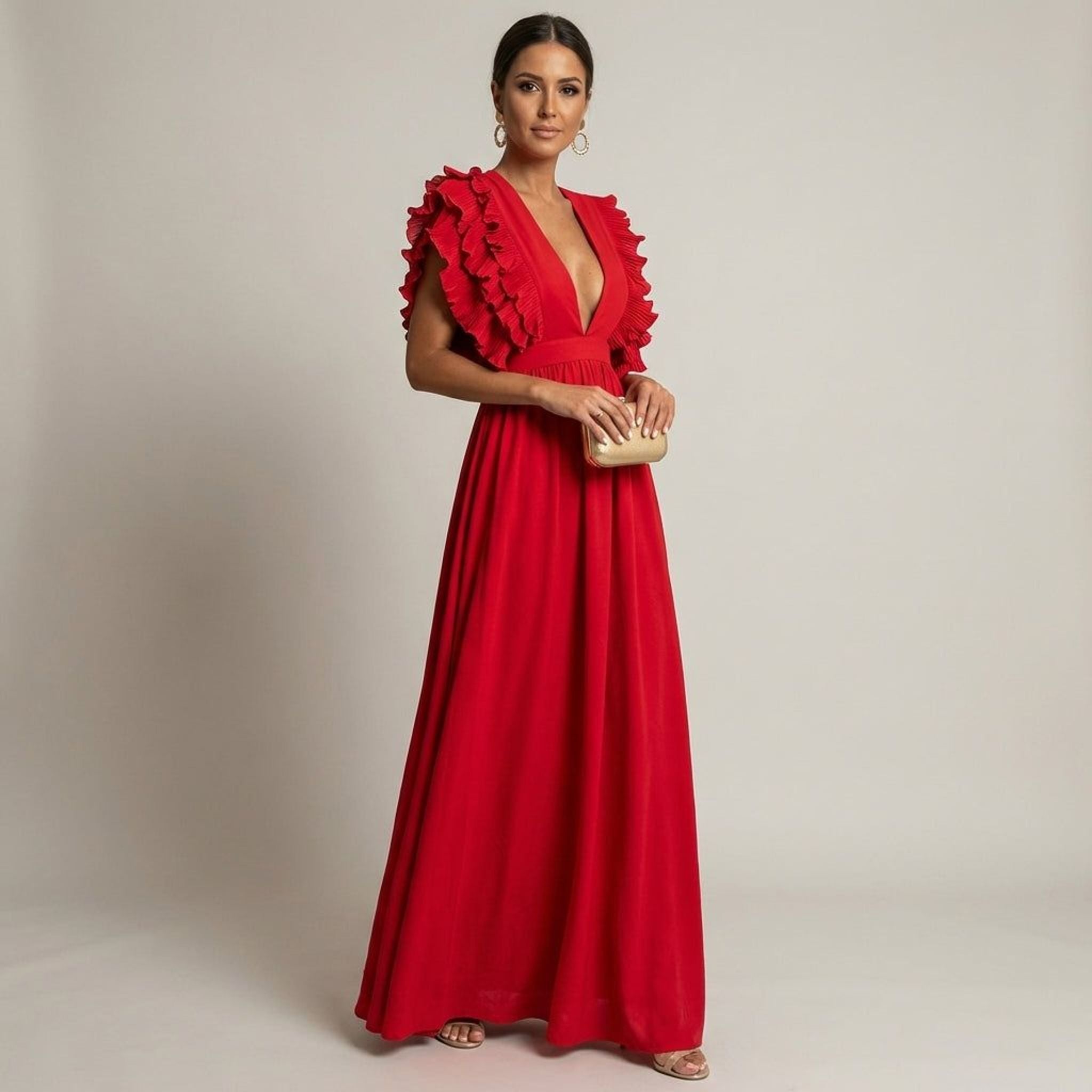 Amélie Voss | Women's Elegant Long Maxi Evening Dress