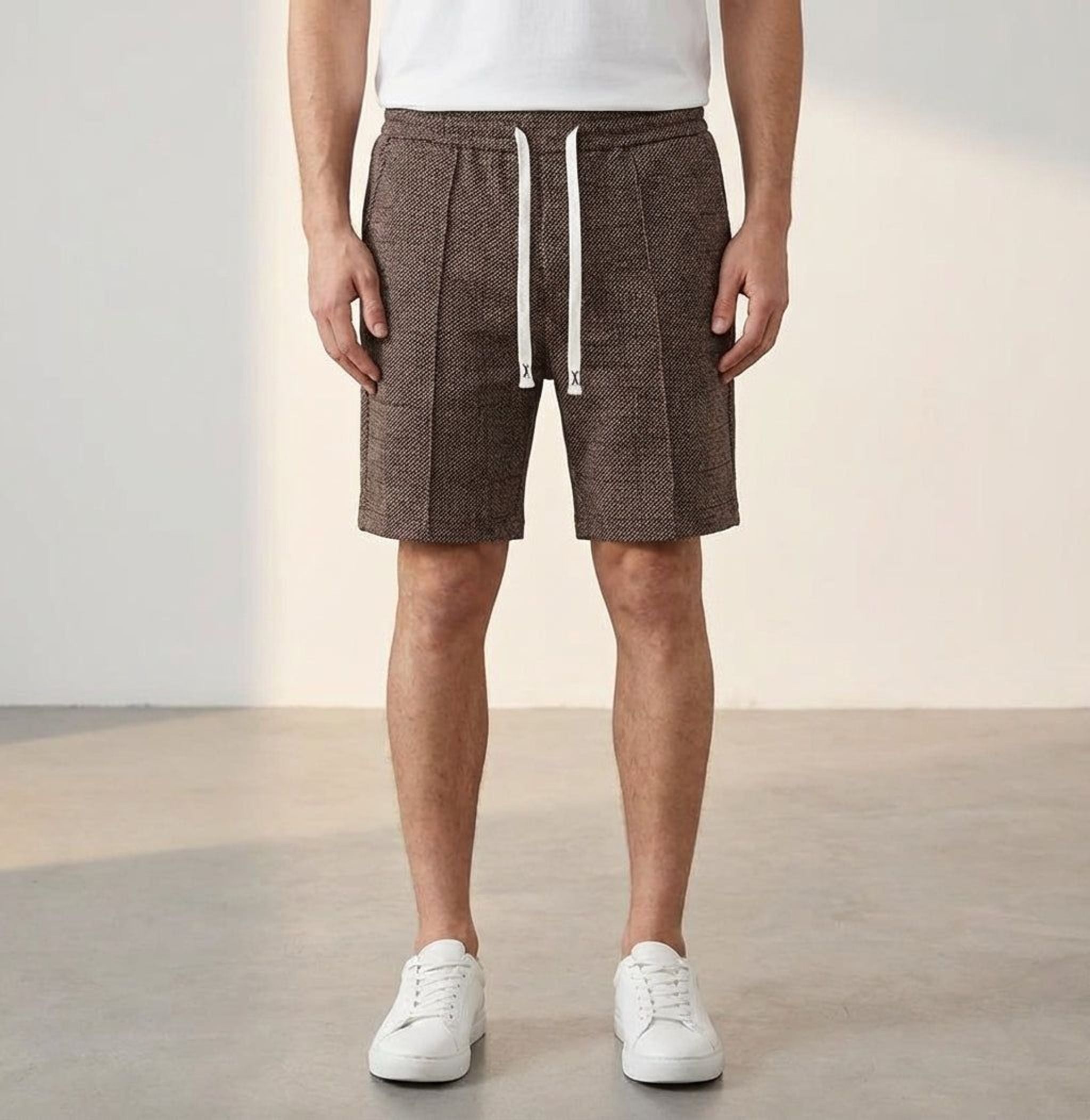 Thierry Vask | Men's Relaxed Fit Cotton Lounge Shorts