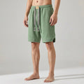 Luca Voss | Men's Waffle Knit Casual Shorts