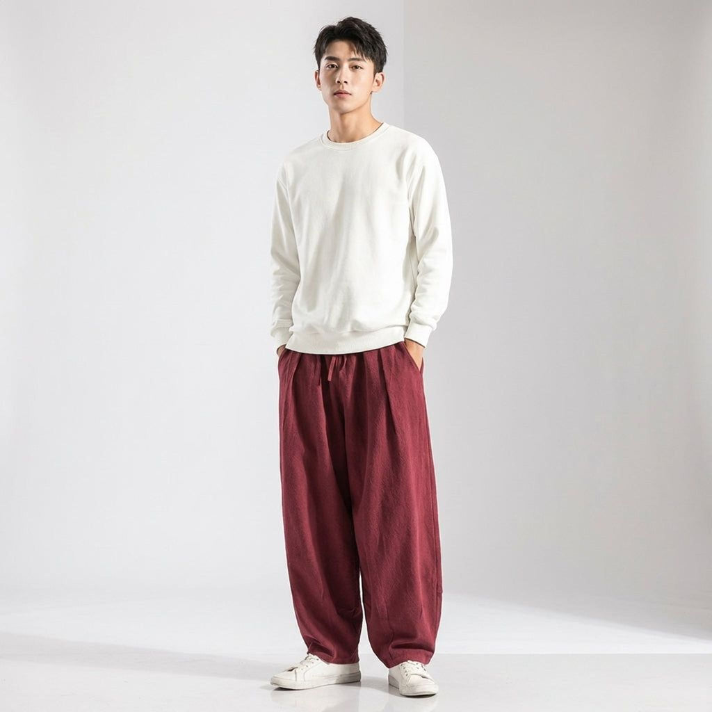 Jules Brien | Men's Casual Fit Cotton Pants