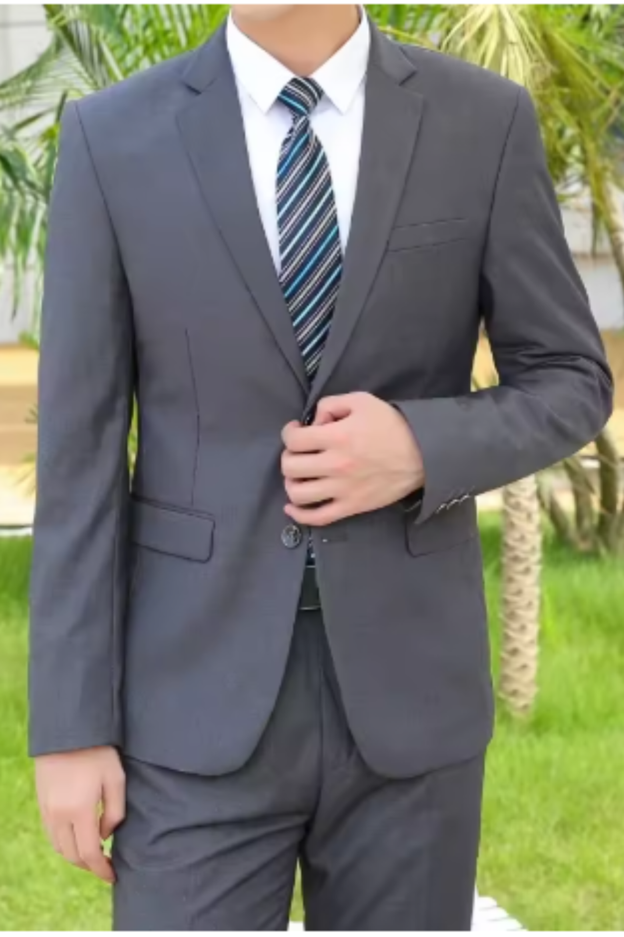 Luca Varn | Men's Tailored Black Business Suit