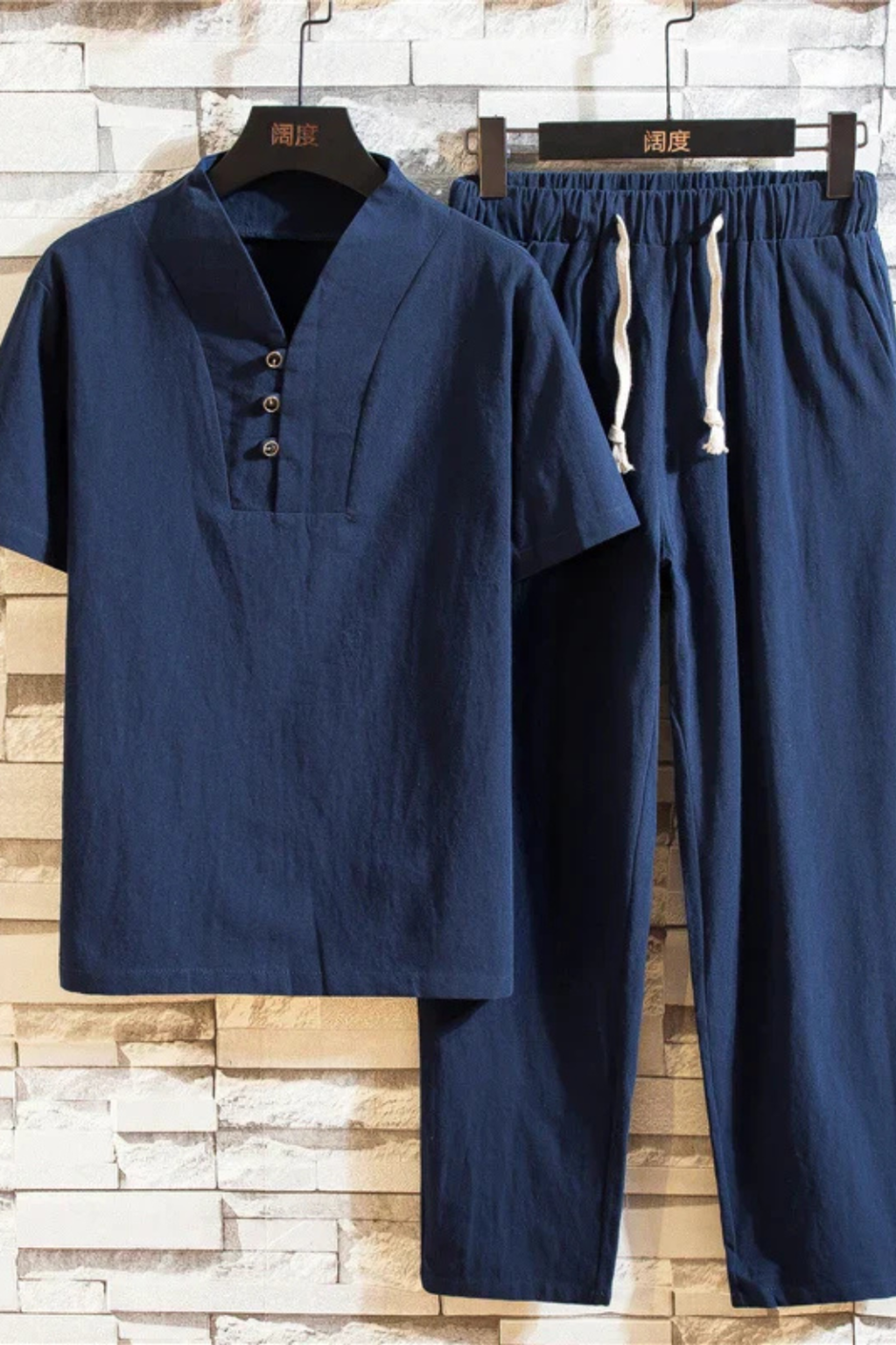 Lucien Vant | Men's Cotton Linen Casual Set