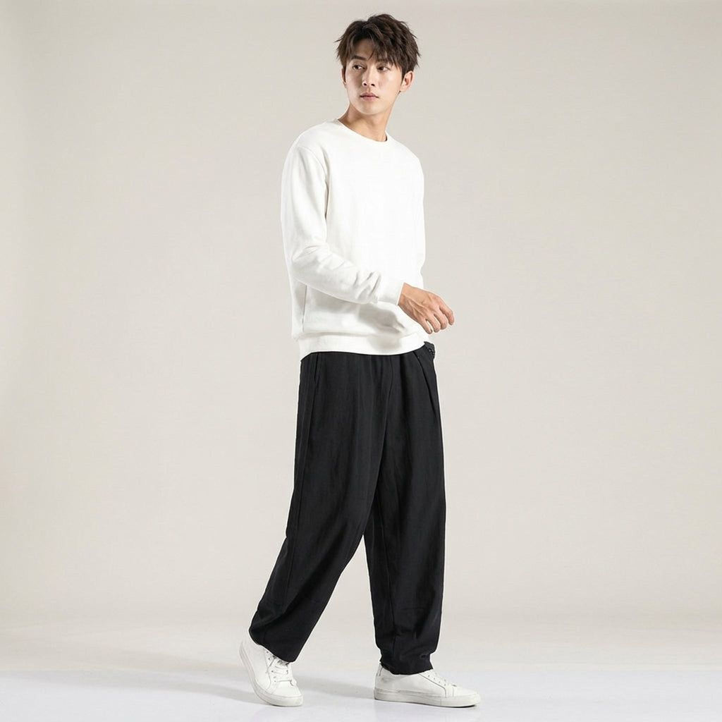 Jules Brien | Men's Casual Fit Cotton Pants