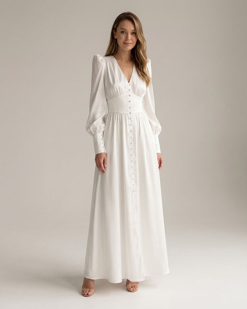 Isabelle Tane | Women's Elegant Satin Summer Dress