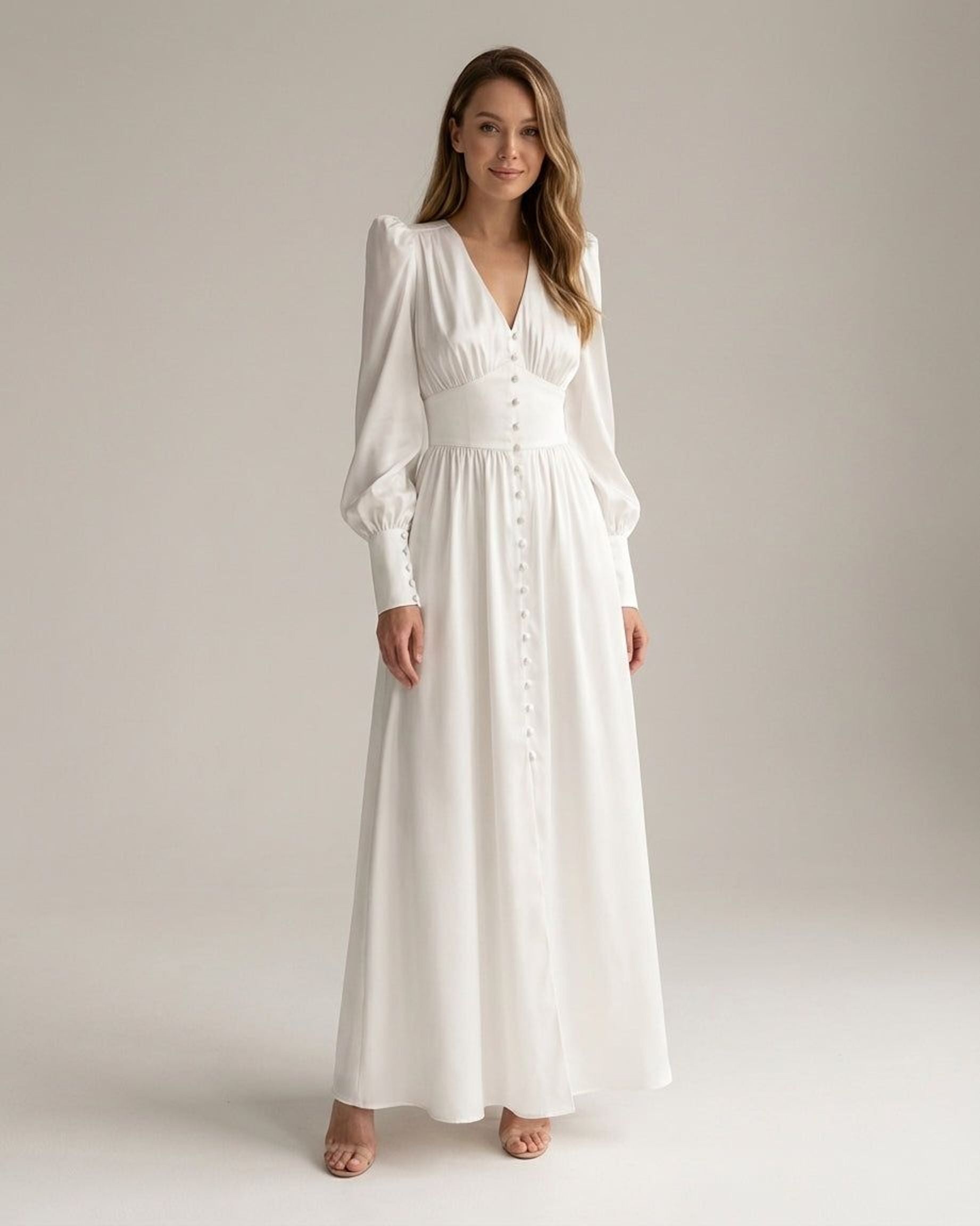 Isabelle Tane | Women's Elegant Satin Summer Dress