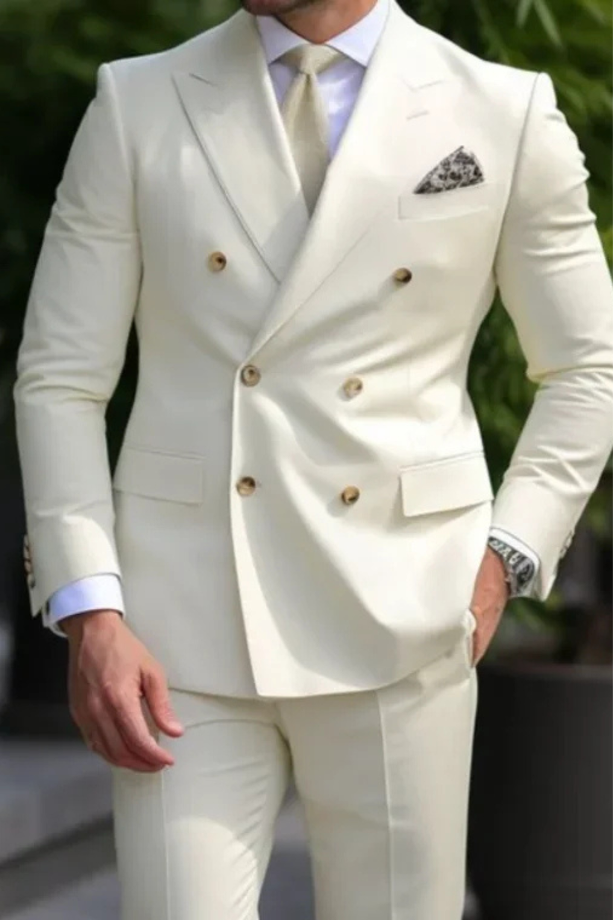 Romain Kest | Men's Double Breasted Suit Jacket