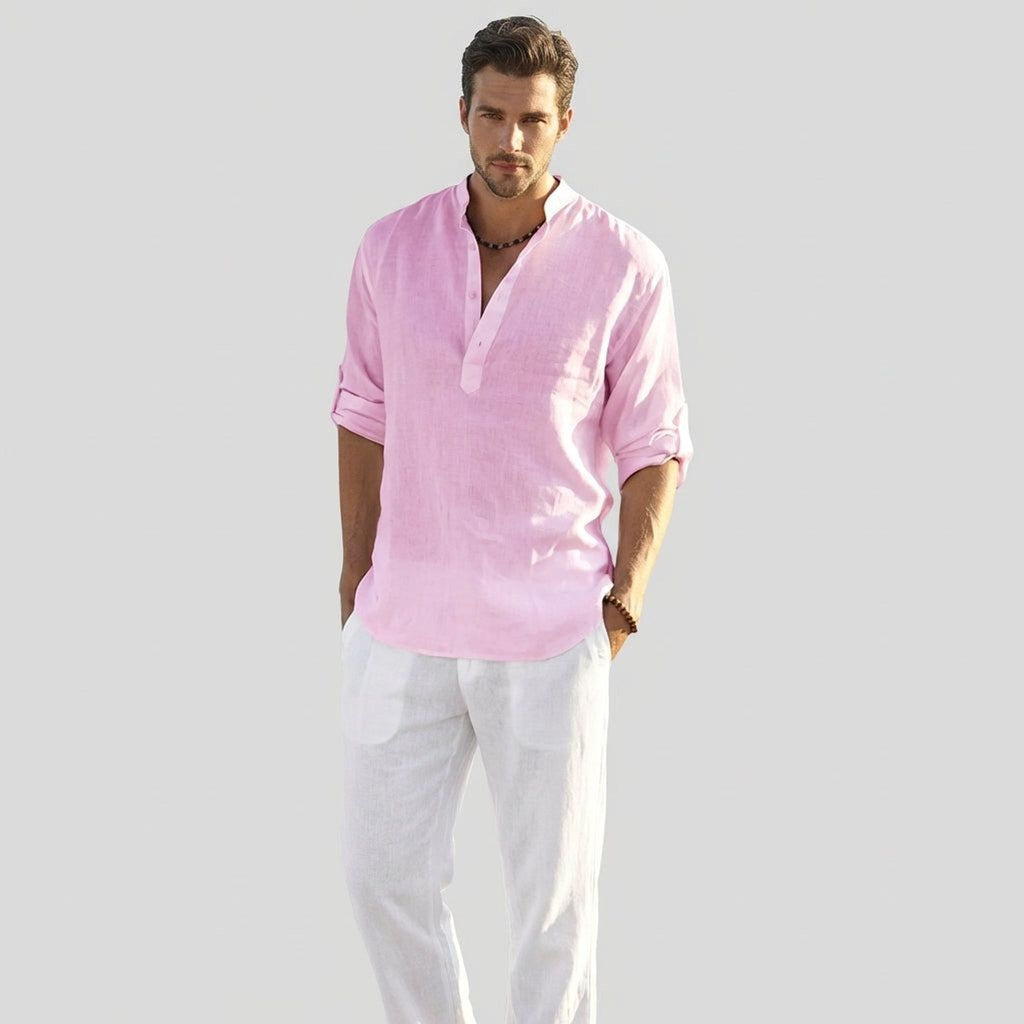 Lucien Kress | Men's Lightweight Breathable Dress Shirt
