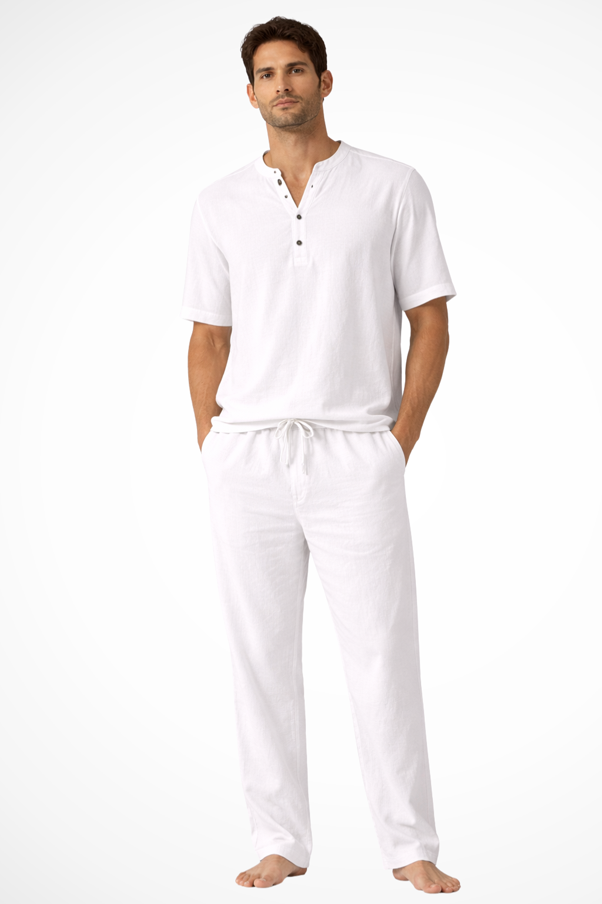 Lucien Vant | Men's Cotton Linen Casual Set