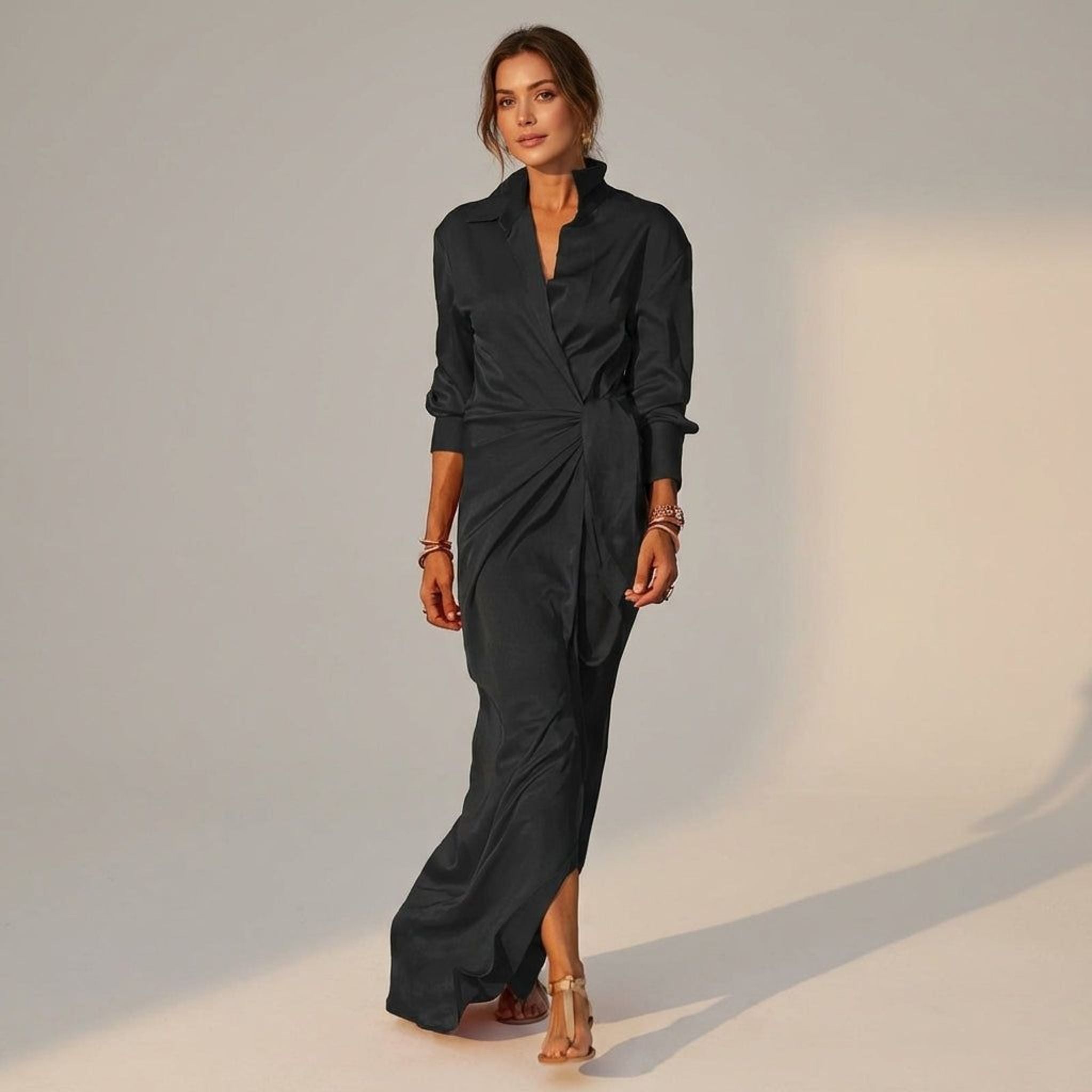 Elena Vire | Women's Flowing Long Summer Dress