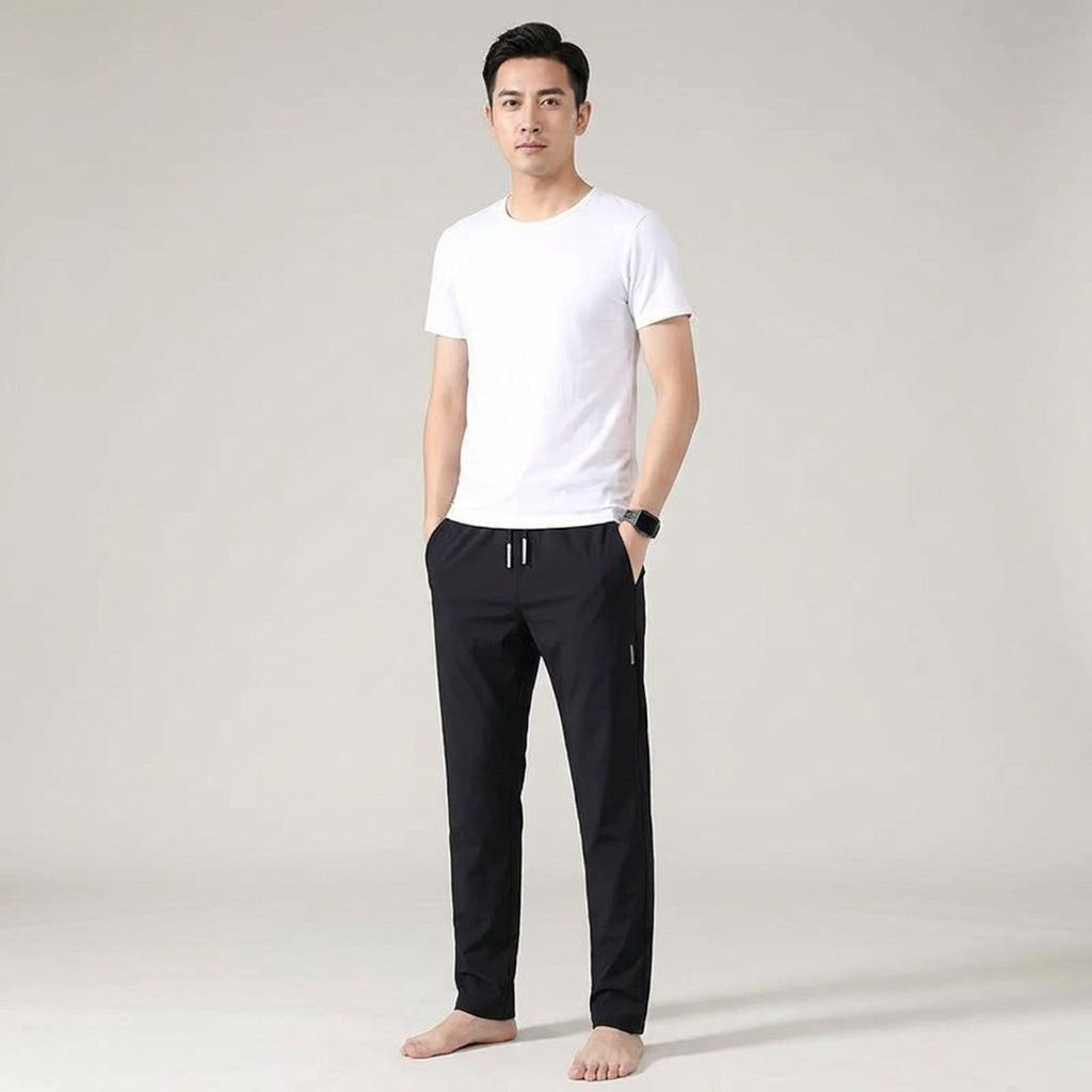Lucien Thorne | Men's Tapered Jogging Pants with Drawstring
