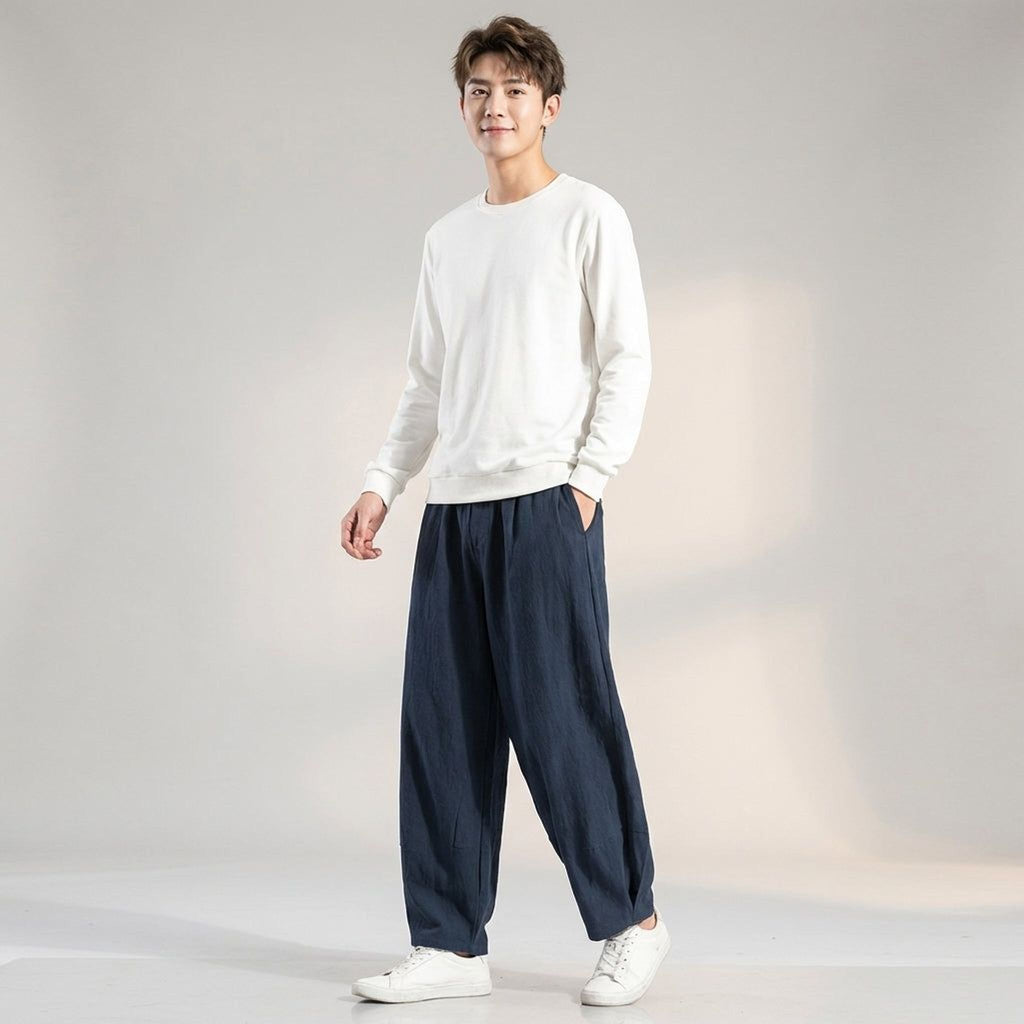 Jules Brien | Men's Casual Fit Cotton Pants