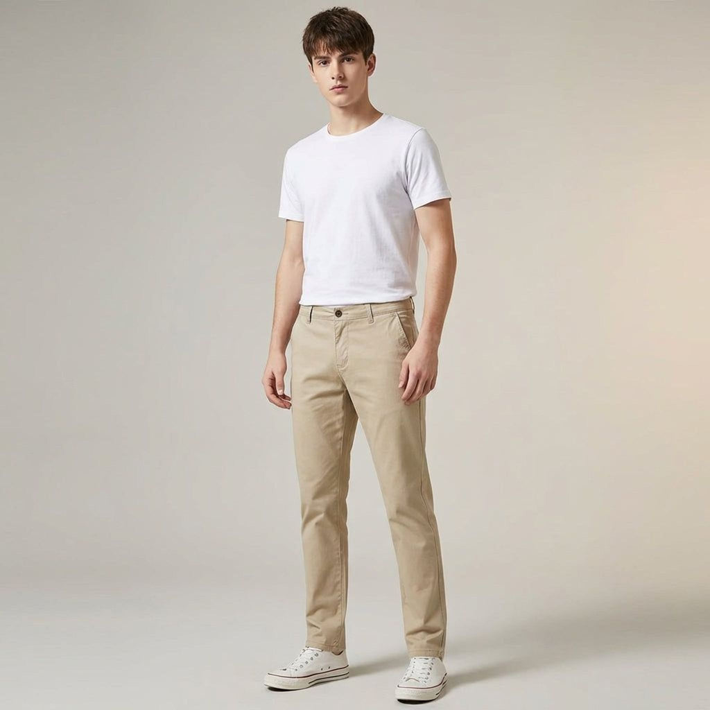 Luca Brix | Men's Elastic Waist Casual Shorts