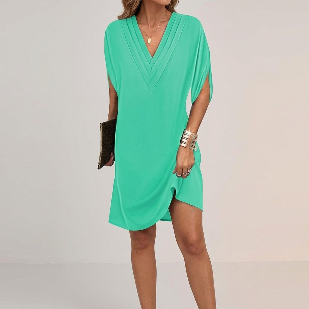 Amélie Vant | Women's Elegant Split Sleeve Dress