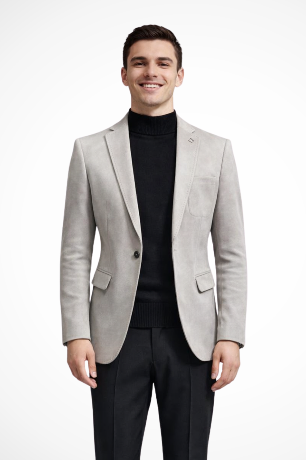 Lucien Varo | Men's Tailored Textured Blazer