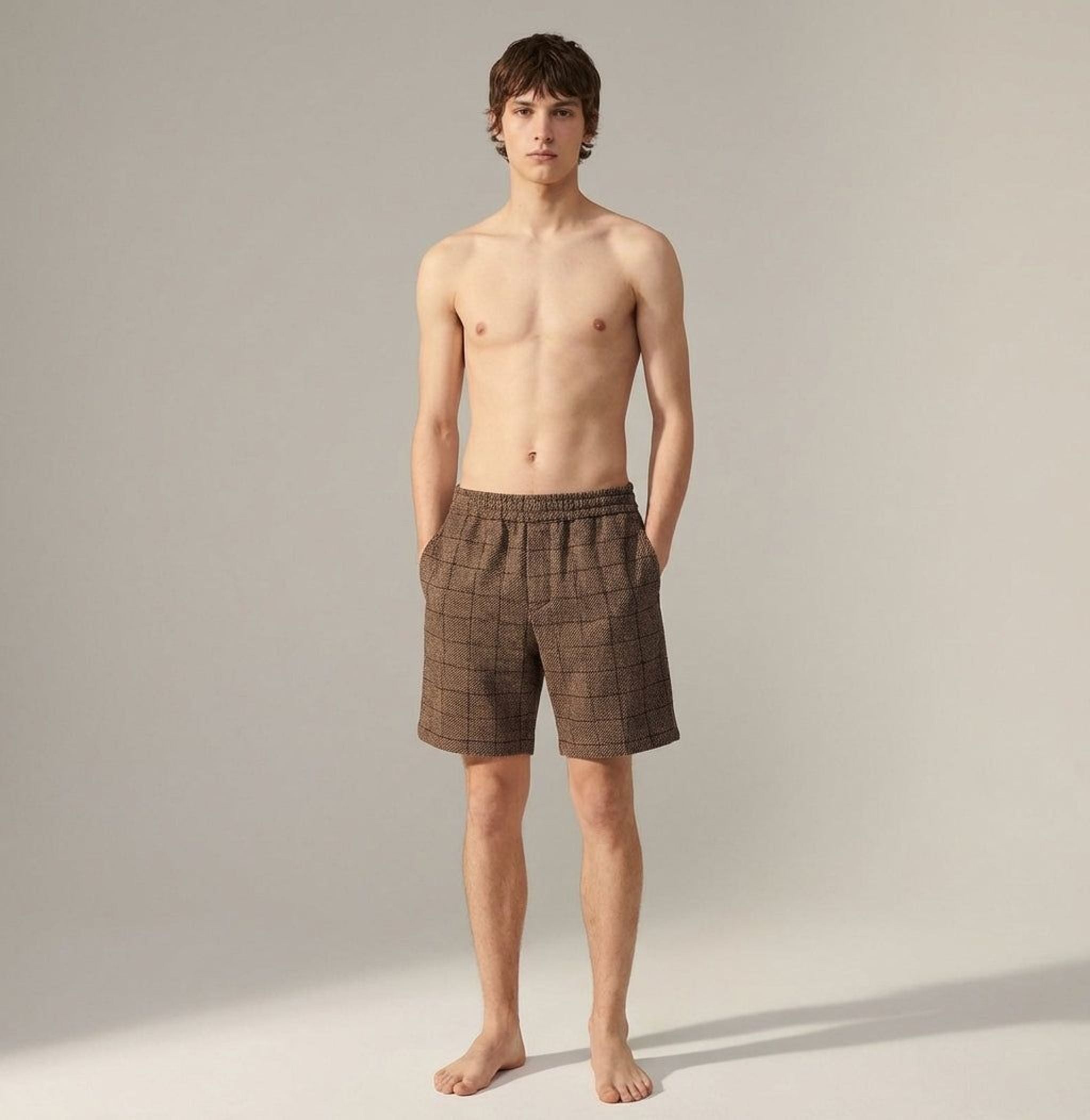 Thierry Vask | Men's Relaxed Fit Cotton Lounge Shorts